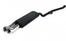 Endschalldämpfer Auspuff BMW 3er E30 Limousine 316i 1987/1991 - 2x80mm