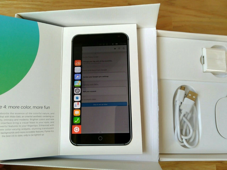 TELÉFONO INTELIGENTE PRIVACIDAD MEIZU MX4 EDICIÓN UBUNTU DESGOOGLED SEGURIDAD 4G PROTESTA 20,7M Foto 4 de 4