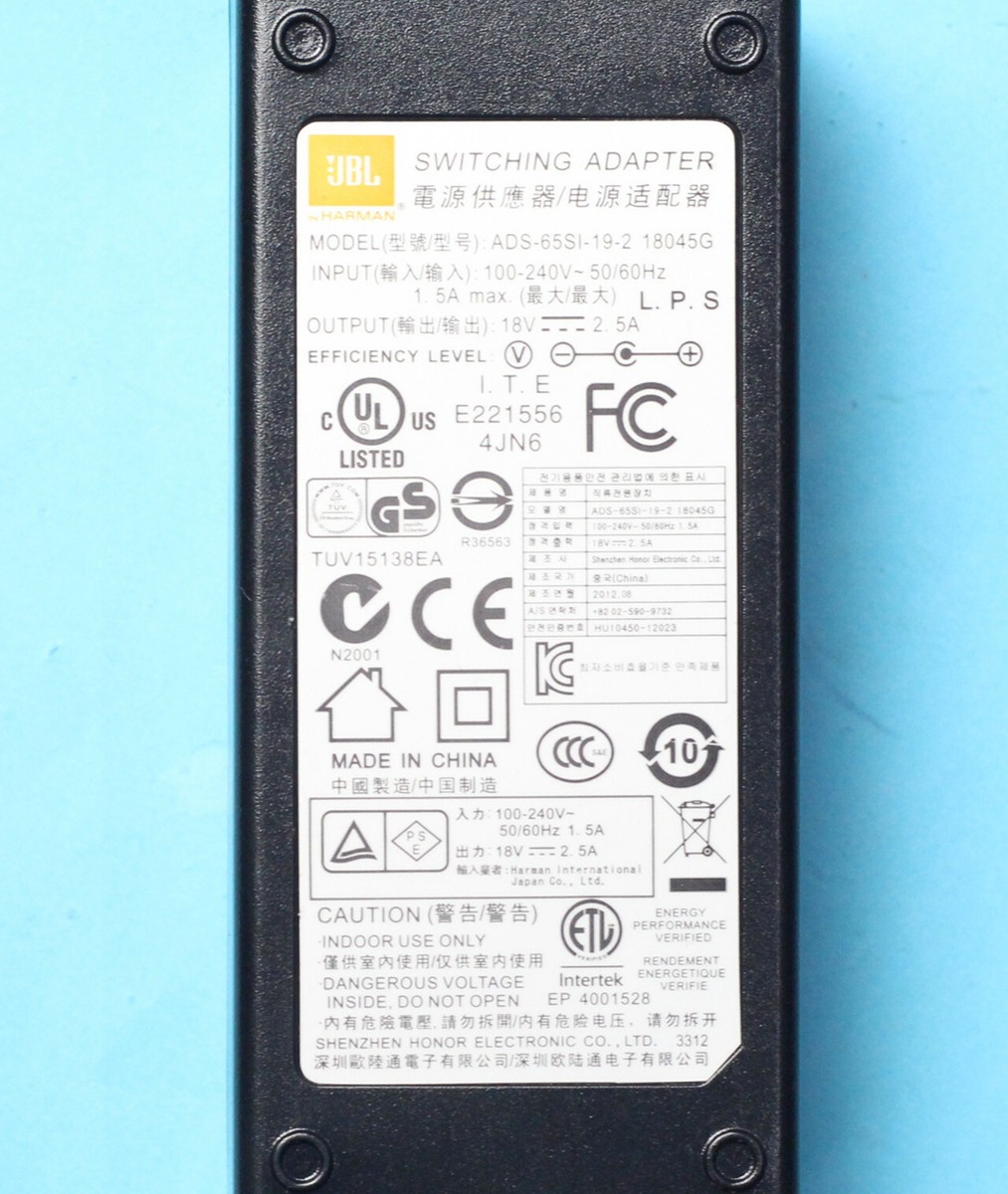 Alimentatore 18V TOP CHARGEUR Per JBL ADS-65SI-19-2 - Caricabatteria Sostitutivo - Foto 6