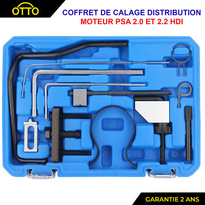 Kit Calage Distribution Complet - Outils Pige Arbre à Cames - Pour Moteurs 1.25 1.4 1.6 1.8 2.0 2.3 16V - 7