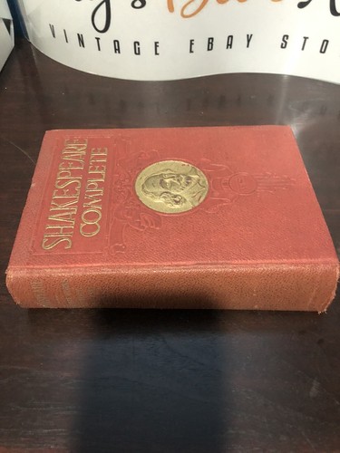 1927 THE COMPLETE WORKS OF WILLIAM SHAKESPEARE History, Plays & Poems HC - Picture 2 of 5