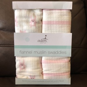 aden and anais flannel muslin blanket