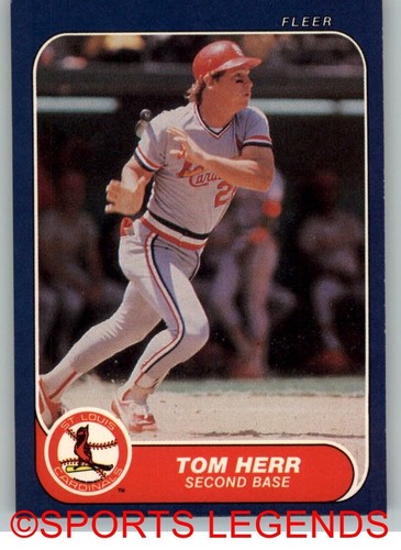 1986 Fleer MLB #1-100 - Picture 74 of 201