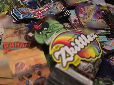 10x Mylar Bags Druckverschluss ZIP 3,5g Lebensmittelaufbewahrung diverse Designs