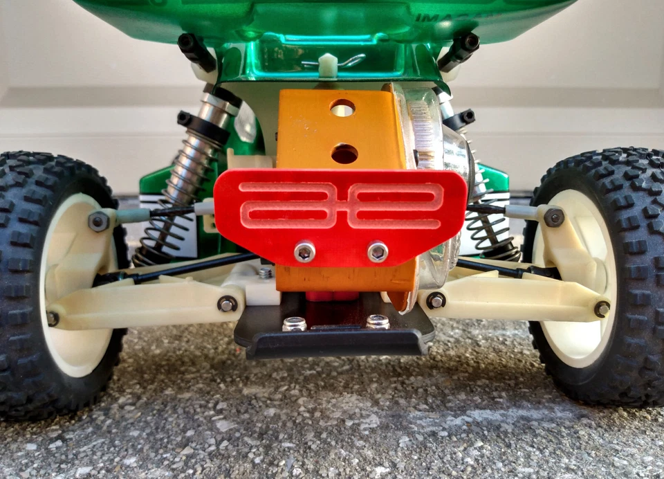 Team Associated RC10 Hot Trick Style Front and Rear Bumper Set - Image 3 of 4