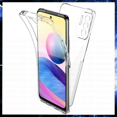 For Xiaomi POCO M3 PRO 5G Transparent TPU Silicone 360 Degree Phone Case New