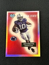 2023 Bowman U Chrome NICK SINGLETON 1955 Bowman Football #55BF-7 Penn State
