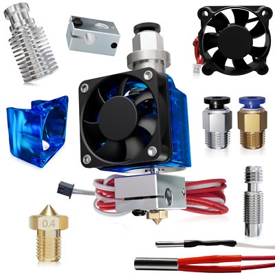 Hotend Kit passed für V6 E3DV6 V2 Set Komplett Direct Bowden 12V 3D Drucker