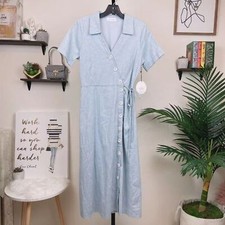 Lost+Wander Blue Lagoon Midi Dress NWT Women SIZE S