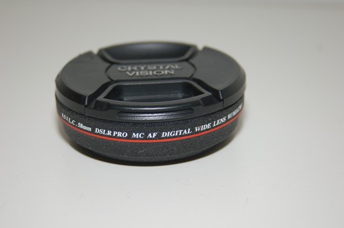 Crystal Vision HD IS L 58mm 0.5X MC AF Wide Angle Lens with Macro - Picture 2 of 5