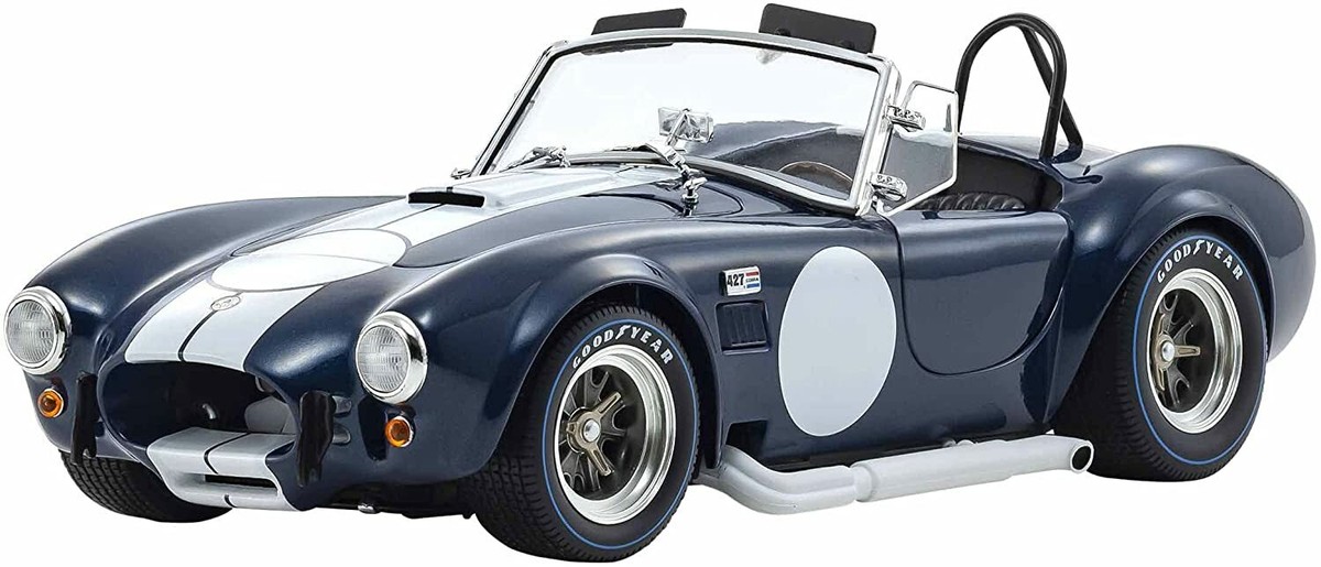Kyosho Original 1/18 SHELBY COBRA 427 S/C Dark Blue KS08047DBL