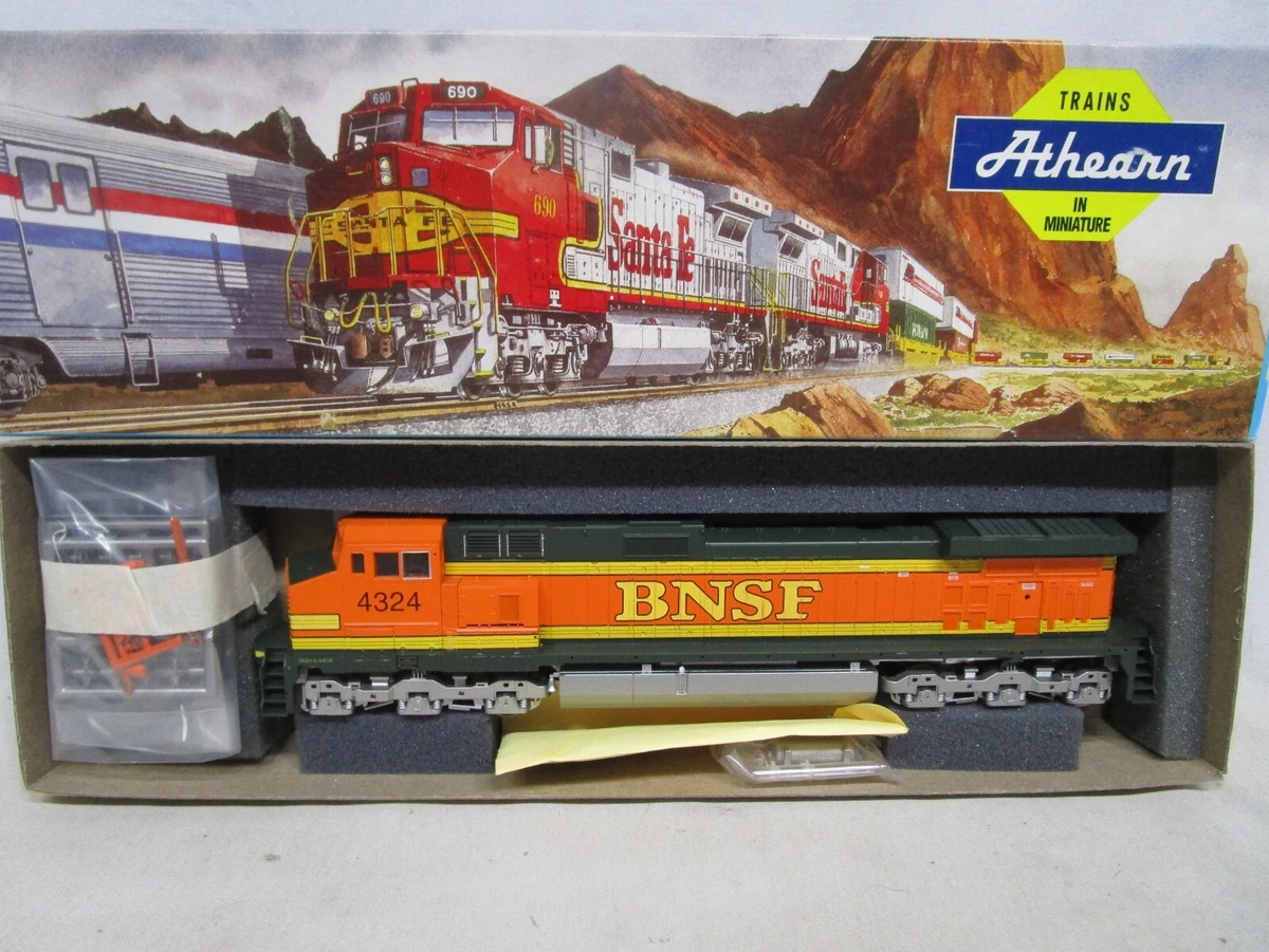 Green HO BNSF Railway Model Railroad Locomotives for sale - eBay