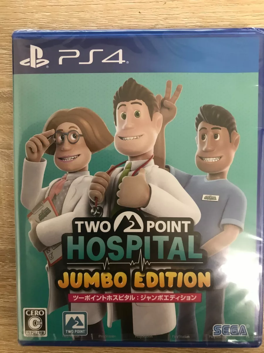 Two Point Hospital: Jumbo Edition Sony Playstation 4 PS4 From Japan NEW