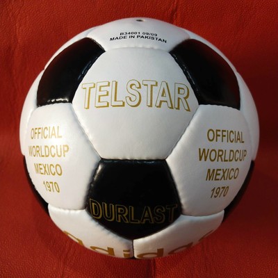 Adidas Telstar 1970 Durlast L Balón Oficial L Geniune Cuero | eBay