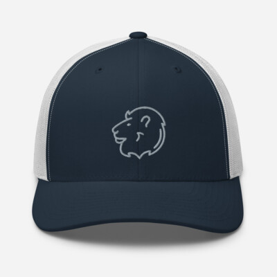 Trucker Cap ''Lion Leo Zodiac'' Embroidered Hat
