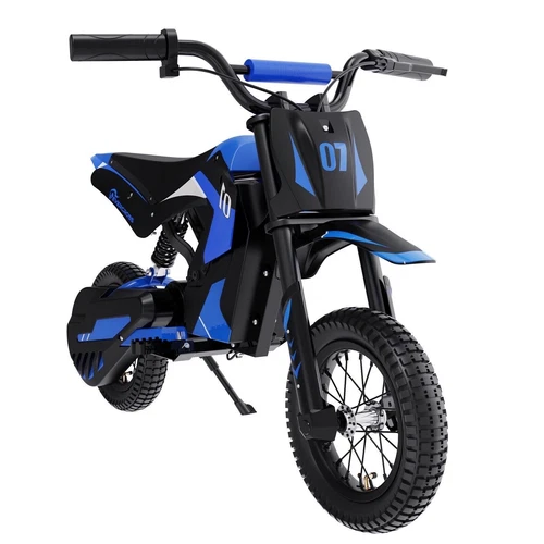EVERCORSS EV12M Electric Kid Motorcycle – 300W Motor, 36V E-Motorcycle Blue - Picture 5 of 14