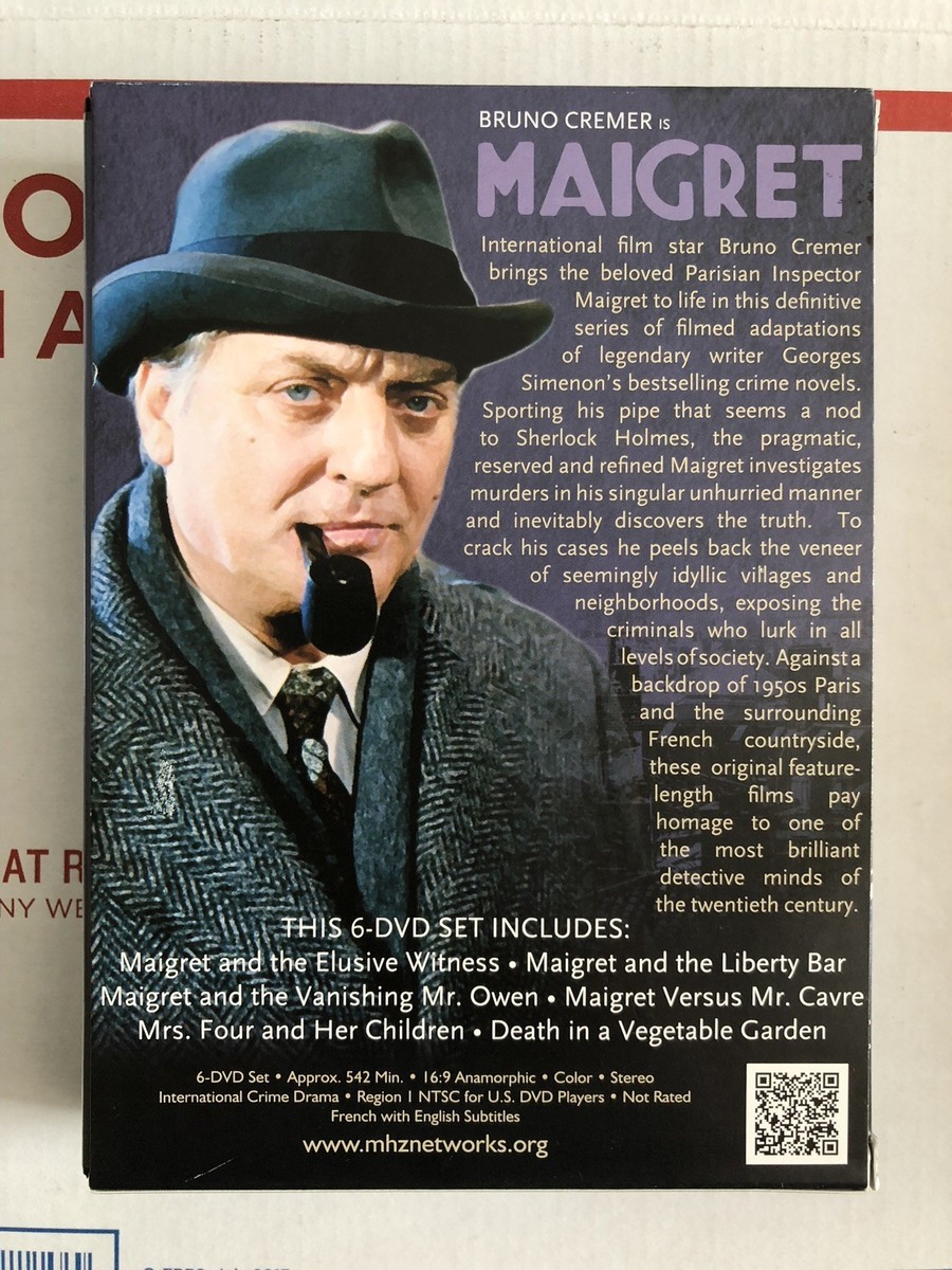 Maigret: Set 5 (DVD, 2012, 6-Disc Set) Episodes 25-30 Maigret: Set 5 (DVD, 2012, 6-Disc Set) Episodes 25-30
