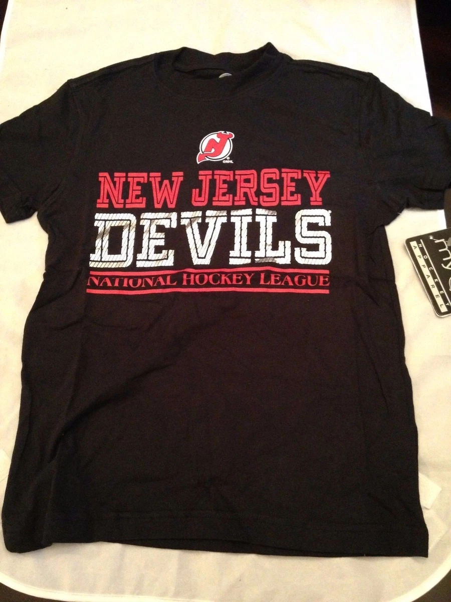 New Jersey Devils NEW Youth Small Overtime T Shirt NHL Brand