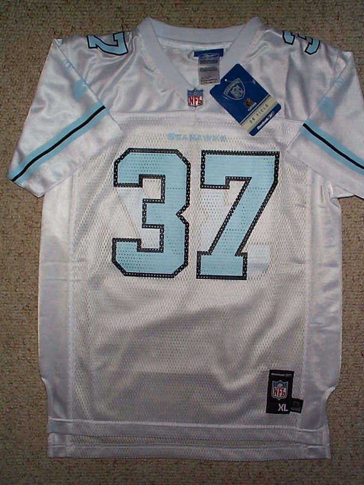 Camiseta de fútbol americano juvenil REEBOK Seattle Seahawks Shaun Alexander NFL *NIÑAS* (xl) Foto 2 de 3