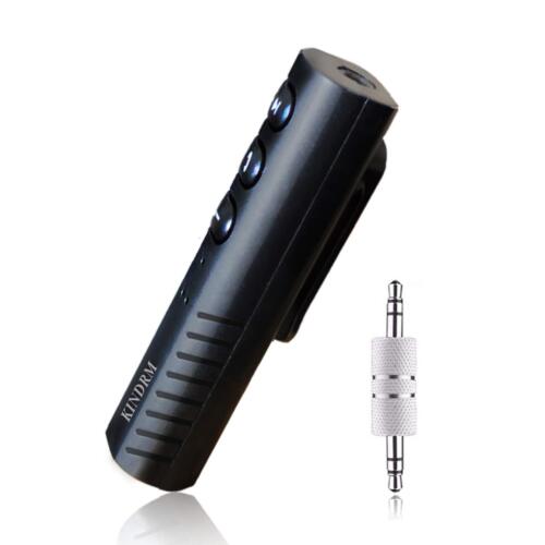 Bluetooth V5.0 Output Audio Receiver, Mini Wireless 3.5mm Jack Aux Adapter Po...
