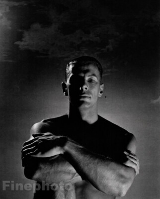 1945/94 Vintage GEORGE PLATT LYNES Semi Nude Male Model Photo Gravure