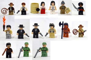 lego minifigures indiana jones