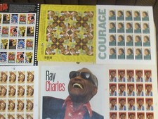 10 Full Sheets Black Culture Hendrix Sugar Ray Rosa Parks Ray Charles Etc. 84.48