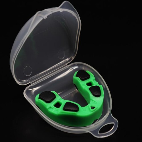New Men Mouth Guard Shield Case Teeth Grinding Boxing MMA Sport Teeth Protection - Picture 4 of 31