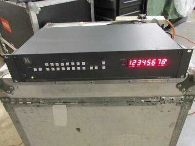 19'' Rack Kramer VS-88HDCPxl 8x8 DVI (HDCP) Matrix Switcher