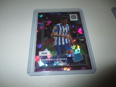 Goncalo Borges 2022-23 Donruss Optic FIFA Rated Rookie Purple Ice RC #184 /99