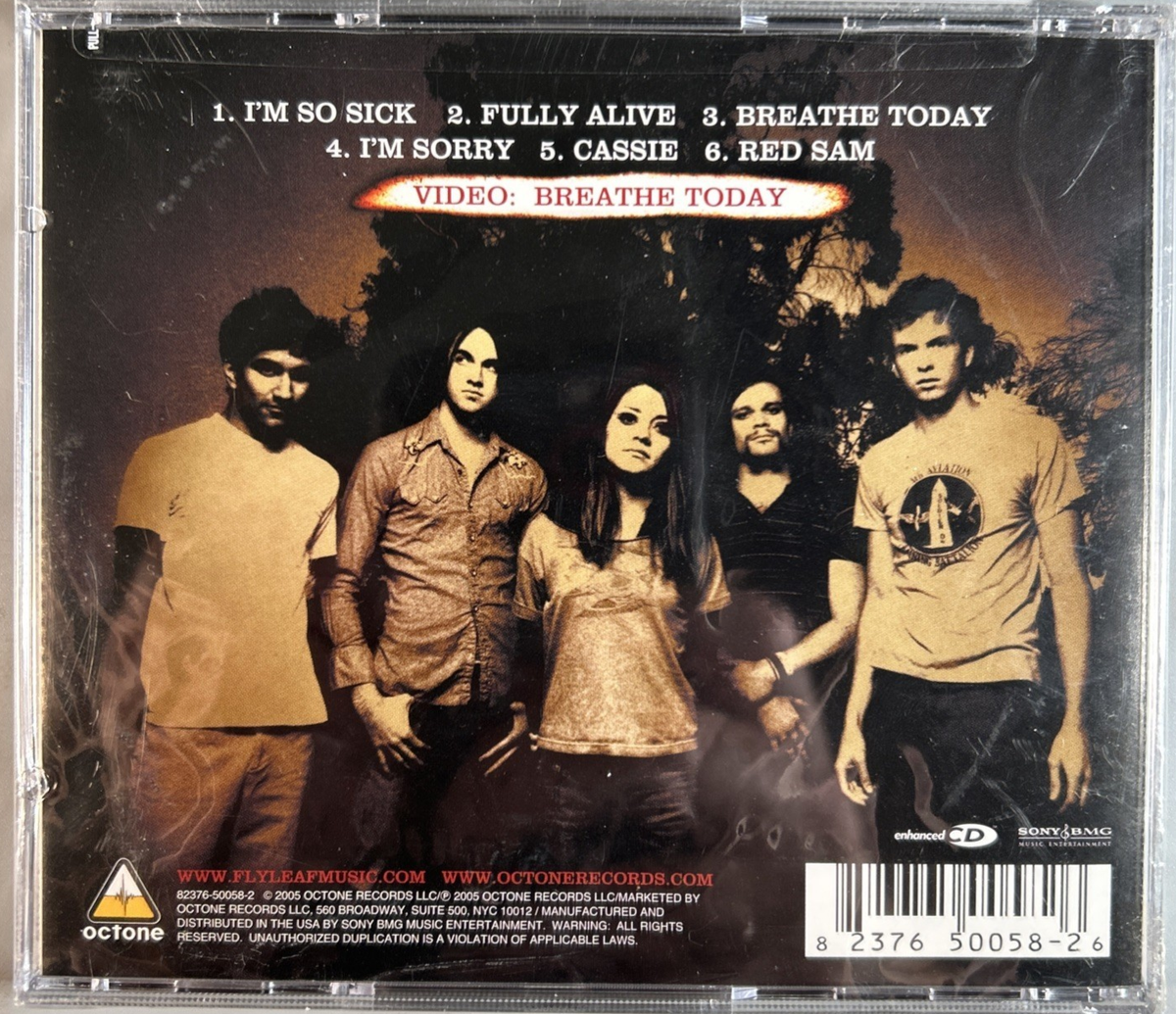Flyleaf Self Titled CD Enhanced EP Christian Rock New | eBay