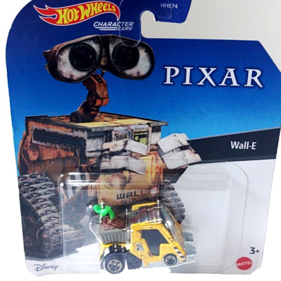 Hot Wheels Pixar WALL-E Disney Character Cars (Package has minor Damage)