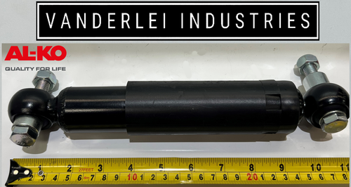1 x Genuine AL-KO Trailer Shock Absorber ~ Black suit beam axle ~ alko 658003 - Picture 2 of 5