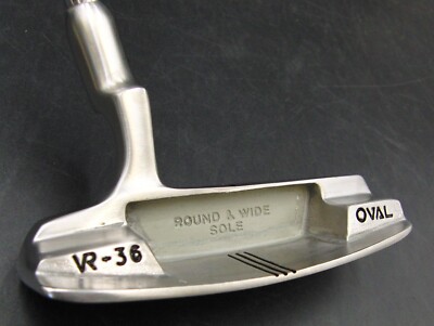 Crowner VR-36 Oval Putter Stahlschaft 88 cm Spiellänge Pro Grip Griff
