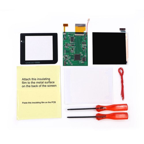 White Lens OSD Q5 IPS Backlight LCD Kit+Pre-cut Shell für GameBoy Pocket GBP - Picture 10 of 27