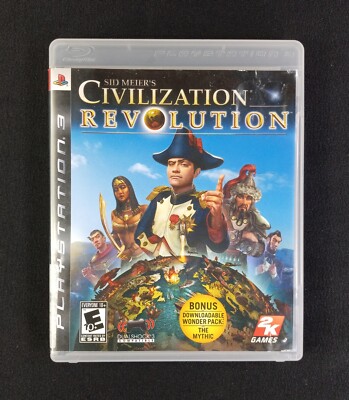PS3 Playstation 3 Sid Meier's Civilization Revolution Video Game