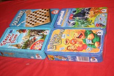 4x Schmidt - Solitaire 51231, City Country River, Playmobil in Metal Boxes - Excellent