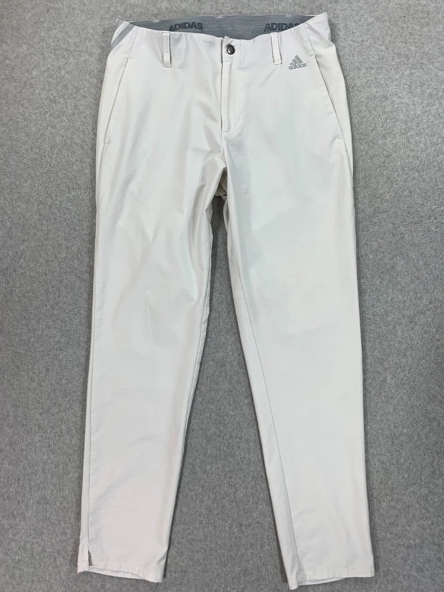 Adidas Sergio Garcia TOUR Golf Pants Men s 32x32 White eBay