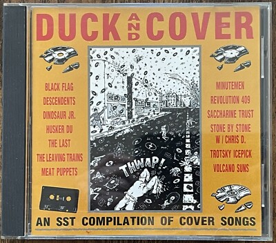Duck & Cover Various Artists CD SST Husker Du Minutemen Black Flag Meat Puppets