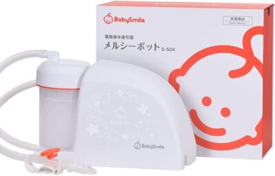 Mercy Pot S-504 Baby Smile Elektrischer Nasensauger S-504 Peach Merci Japan