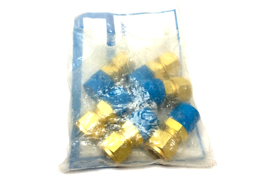 Swagelok B-12M0-1-8 Brass Compression Tube Fitting 12mm Tube, 1/2" NPT PKG OF 6 - Picture 10 of 11