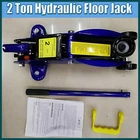 Tools 2 Ton Lifting Car Van Set Heavy Duty Hydraulic Trolley Floor Jack W/ Case