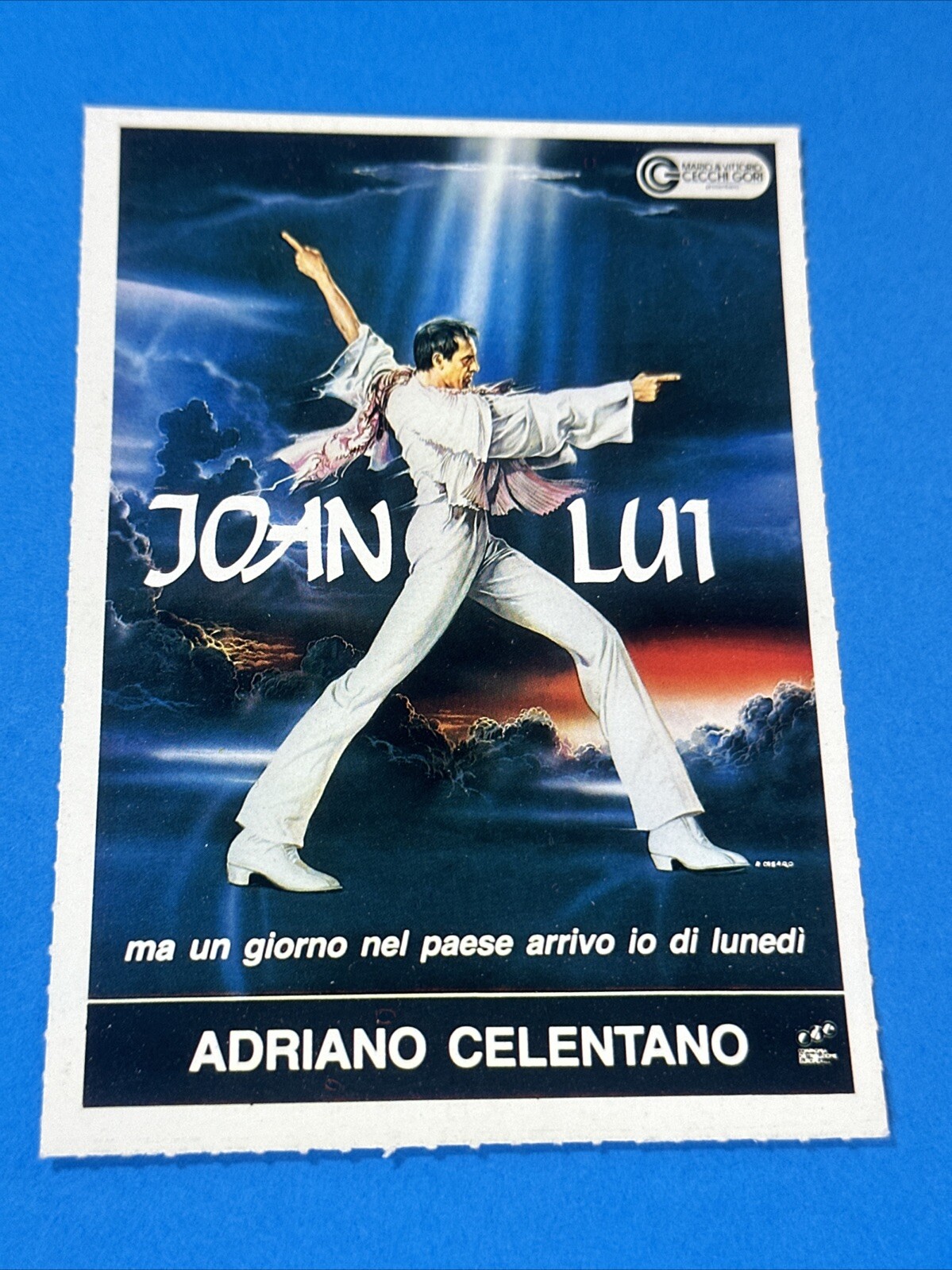 JOAN LUI ADRIANO CELENTANO - Locandina Poster - Vintage Versione Ufficiale