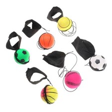 60mm Bouncy Wrist Band Ball Elastic Rubber Ball Wrist Bounce Ball ghPTUKAMF SH