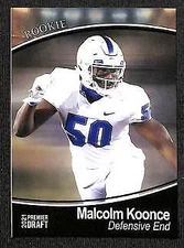 2021 Sage Premier Draft Malcolm Koonce #115 Black Rookie RC Football Card