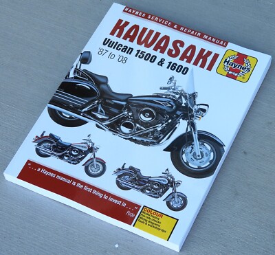 1987-2008 Kawasaki Vulcan 1500 1600 Classic Nomad Drifter HAYNES