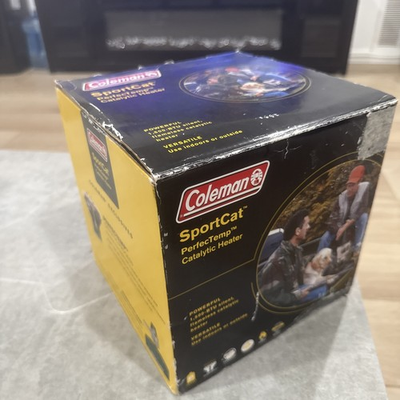 #ad Coleman SportCat PerfecTemp Catalytic Propane Heater 1500btu In Box $64.99