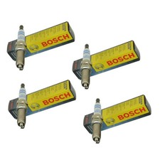 4x original Bosch Double Platinium Zündkerze Mercedes Benz C-Klasse 203 204 E-Kl