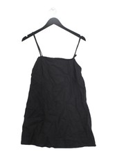 Reformation Slip Mini Dress S in Black
