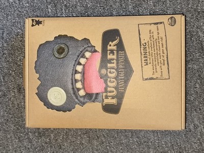 Fuggler lustiges hässliches Monster Oogah Boogah grau Filz Stofftier BRANDNEU